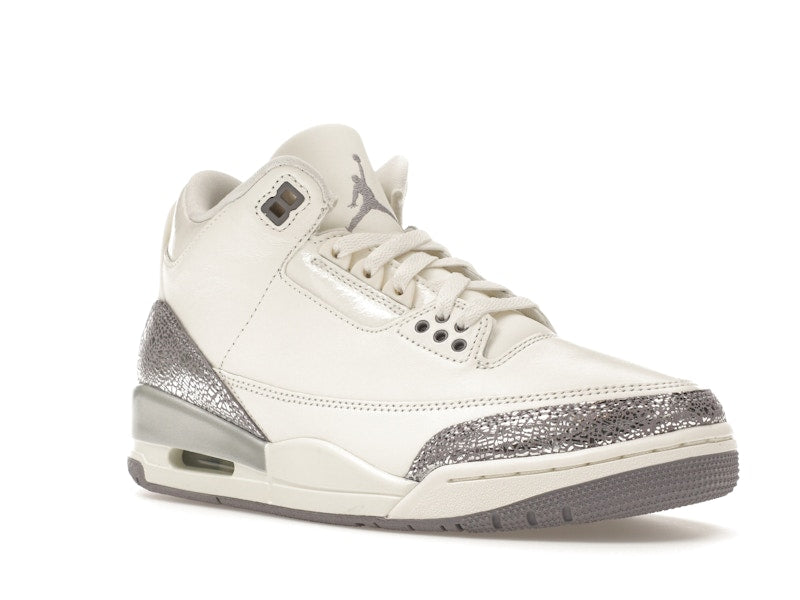 Air Jordan 3 Retro Sail Gris Cemento - vista 4