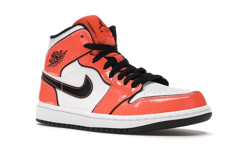 Air Jordan 1 Mid SE Turf Orange - vue 4