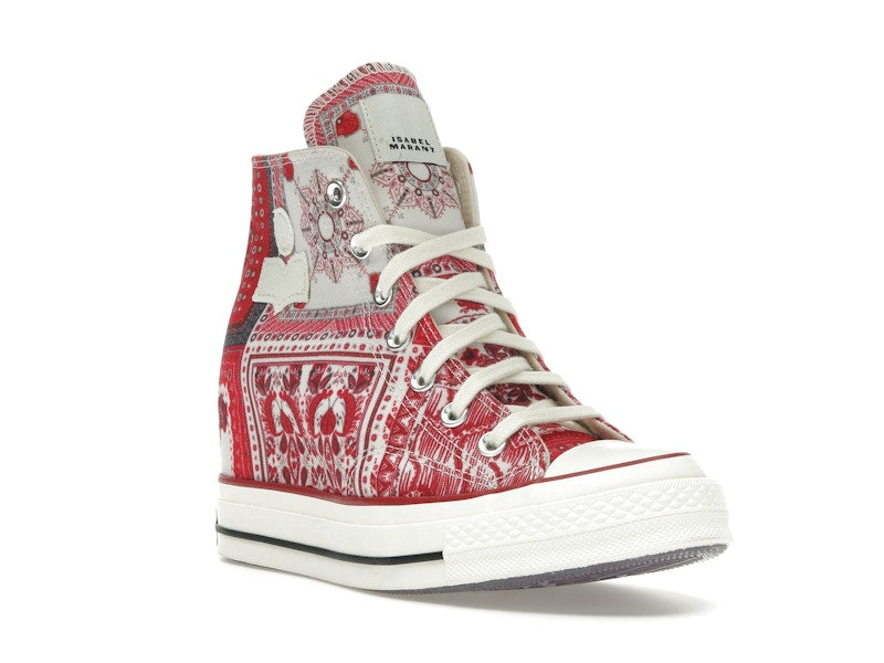 Converse Chuck 70 Internal Wedge Hi Isabel Marant Vanilla Ice Red (Women's) - vue 6