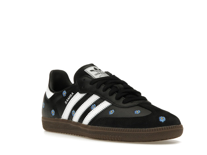 adidas Samba Light Blue Floral Core Black (Women's) - weergave 6