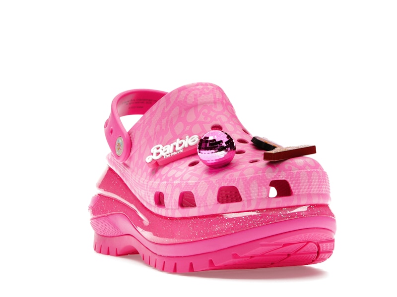 Crocs Classic Mega Crush Clog Barbie The Movie Electric Pink - visning 7