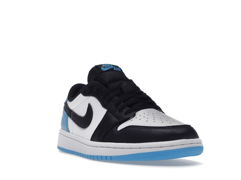Jordan 1 Retro Low OG Black Dark Powder Blue (Women's) - vue 7