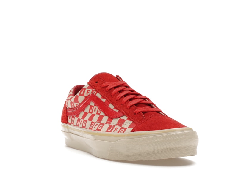 Vans Vault OG Style 36 LX Joe Freshgoods The Honeymoon Stage Red - view 7