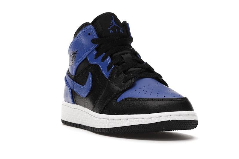 Air Jordan 1 Mid Hyper Royal (GS) - vista 6