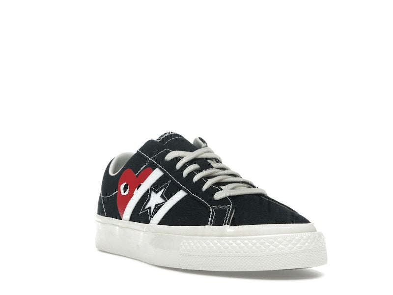 Converse One Star Academy Pro Ox Comme des Garcons PLAY Black - Ansicht 7