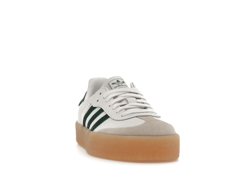 adidas Sambae White Collegiate Green Gum (Women's) - visning 8