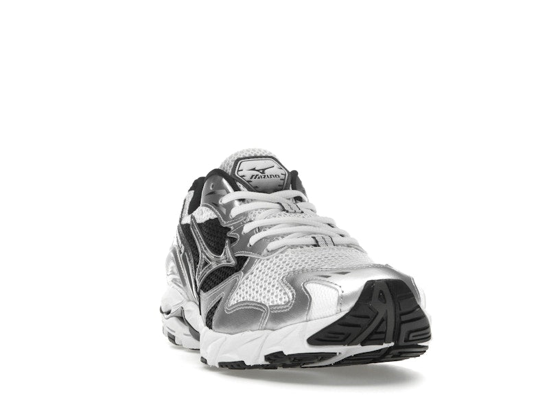 Mizuno Wave Rider 10 White Silver Black - vue 7