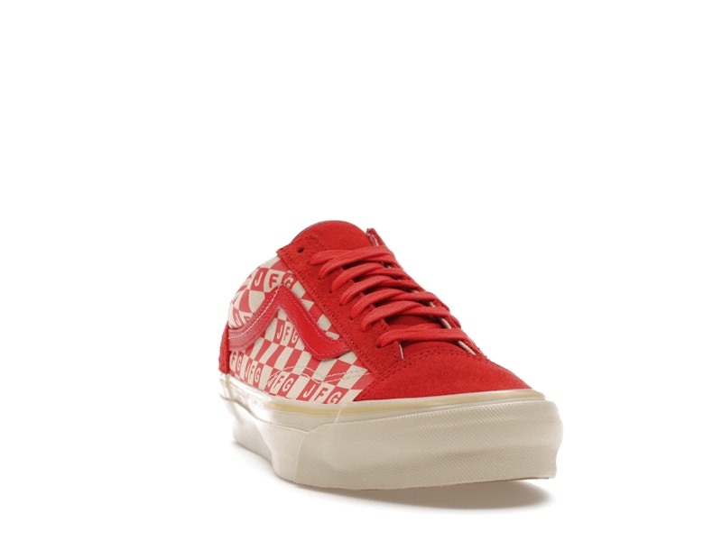 Vans Vault OG Style 36 LX Joe Freshgoods The Honeymoon Stage Red - view 8