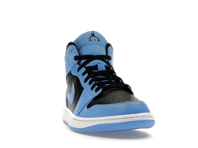Air Jordan 1 Mid Azul Universitario Negro - vista 7