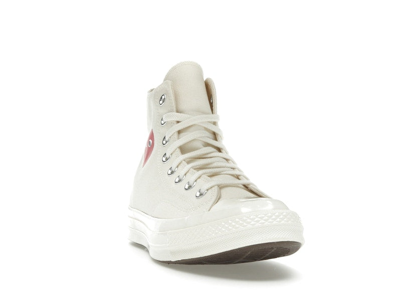 Converse Chuck Taylor All Star 70 Hi Comme des Garcons PLAY Single Heart Milk - Ansicht 8