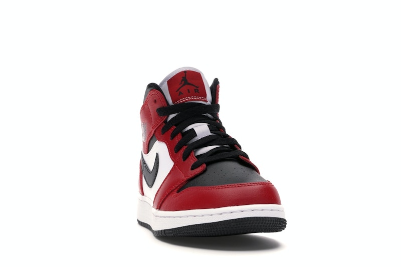 Air Jordan 1 Mid Chicago Black Toe (GS) - weergave 7