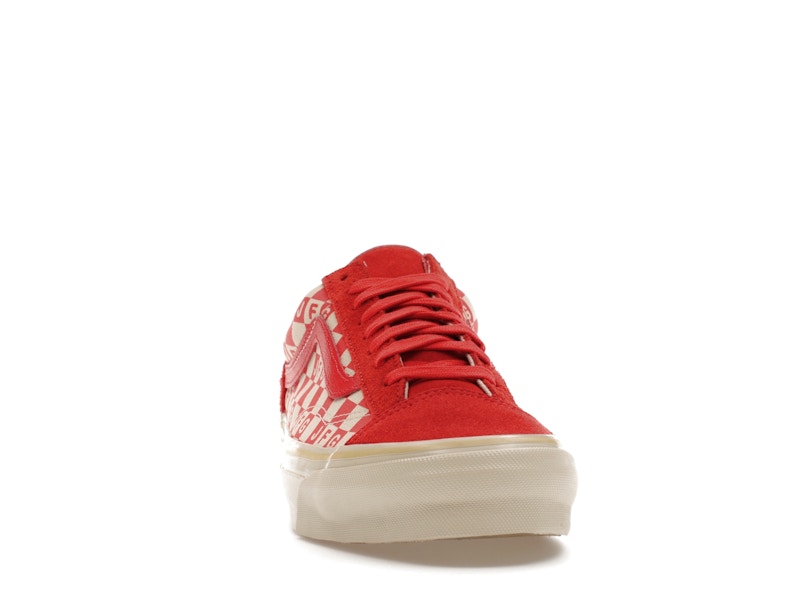 Vans Vault OG Style 36 LX Joe Freshgoods The Honeymoon Stage Red - view 9