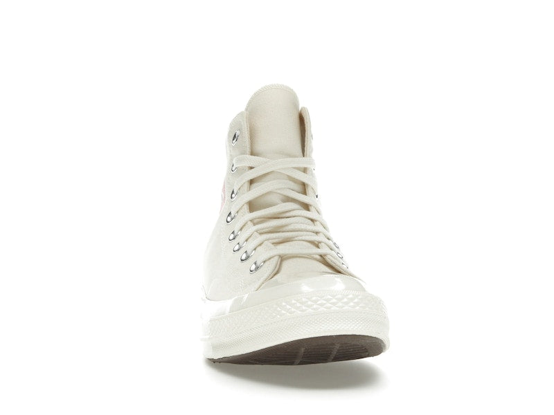 Converse Chuck Taylor All Star 70 Hi Comme des Garcons PLAY Single Heart Milk - Ansicht 9