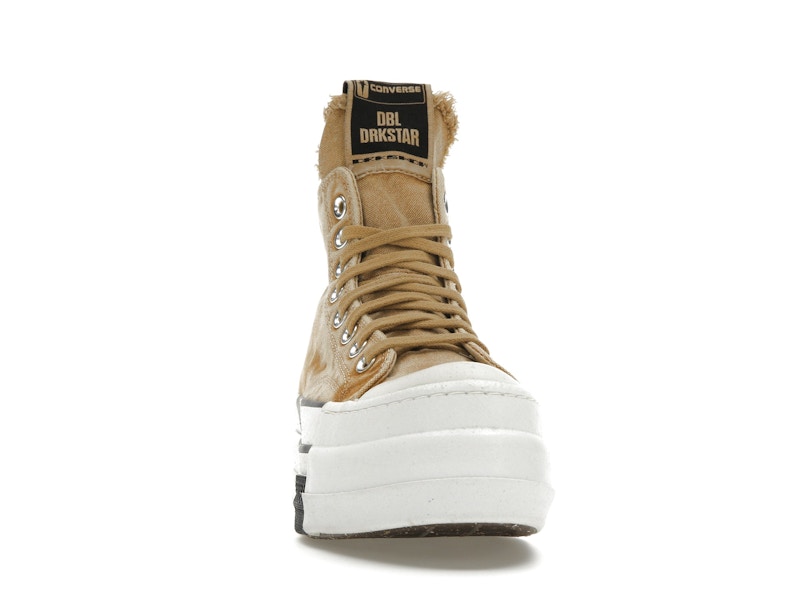 Converse DBL DRKSTAR Chuck Taylor All Star 70 Hi Rick Owens DRKSHDW Overdye Blonde - Ansicht 9