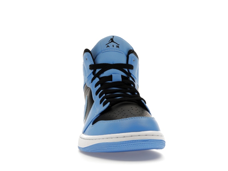 Air Jordan 1 Mid Azul Universitario Negro - vista 8