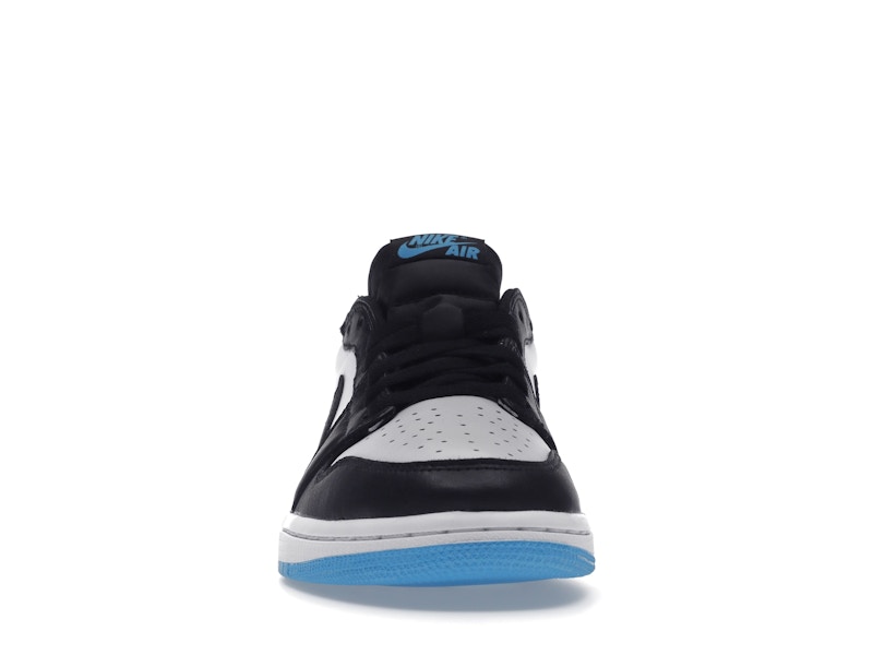 Jordan 1 Retro Low OG Black Dark Powder Blue (Women's) - vue 10