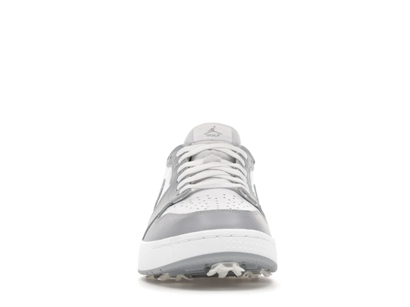Jordan 1 Low Golf Spiked Wolf Grey White - vue 10
