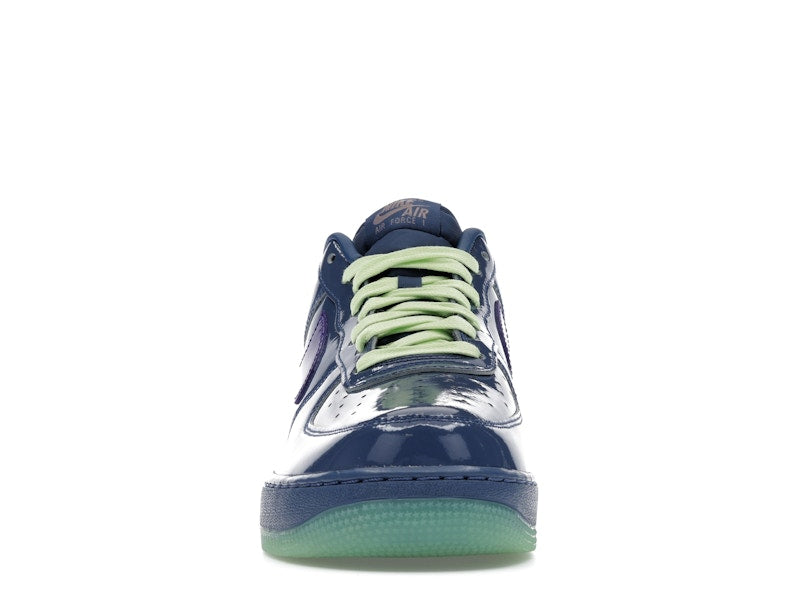 Nike Air Force 1 Low Patent Leather Mystic Navy Grape Ice - Ansicht 10