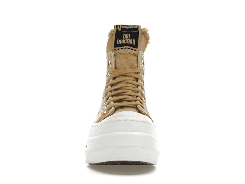 Converse DBL DRKSTAR Chuck Taylor All Star 70 Hi Rick Owens DRKSHDW Overdye Blonde - Ansicht 10