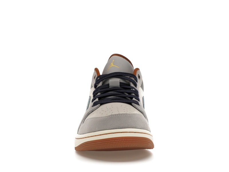Jordan 1 Low SE Phantom Repaired Denim Swoosh - vue 10