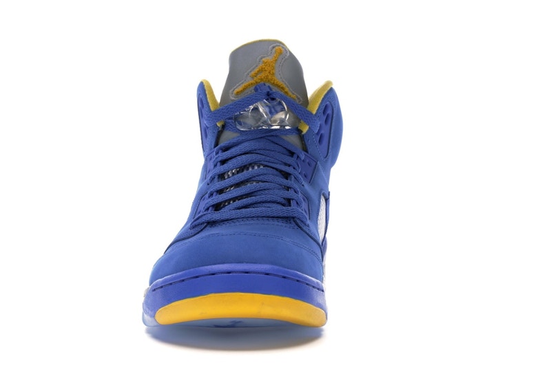 Jordan 5 Retro JSP Laney Varsity Royal - vue 11
