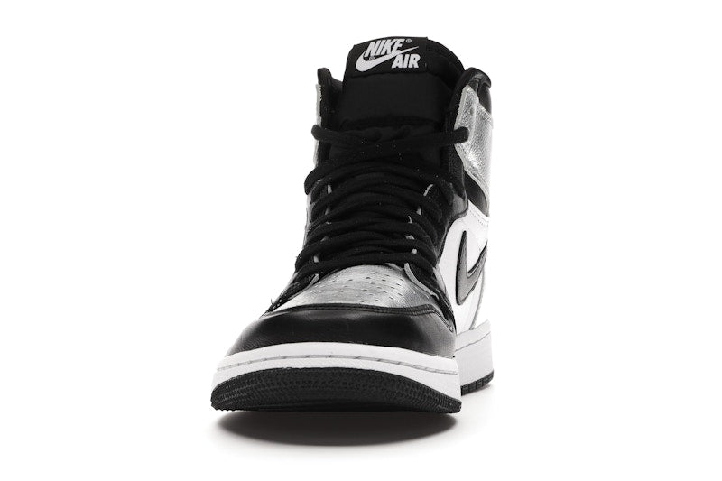 Air Jordan 1 Retro High con puntera plateada (mujer) - vista 10