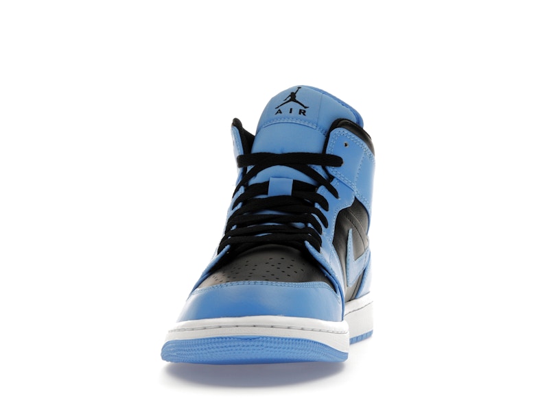 Air Jordan 1 Mid Azul Universitario Negro - vista 10