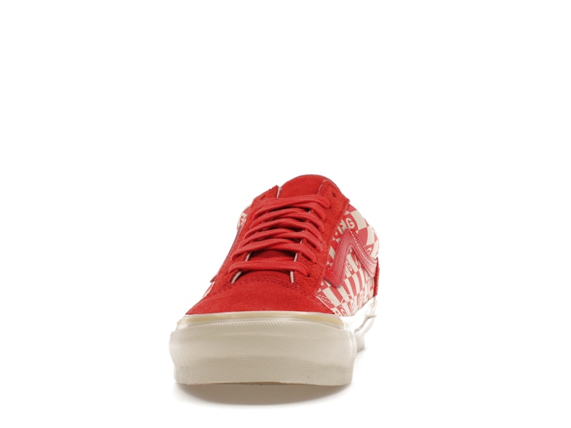 Vans Vault OG Style 36 LX Joe Freshgoods The Honeymoon Stage Red - view 11