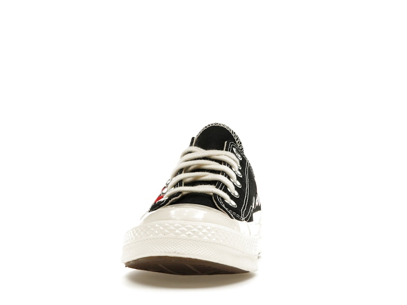 Converse Chuck Taylor All Star 70 Ox Comme des Garcons PLAY Multi-Heart Black - widok 10