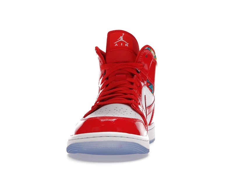 Jordan 1 Mid Barcelona Sweater Red Patent - Ansicht 11