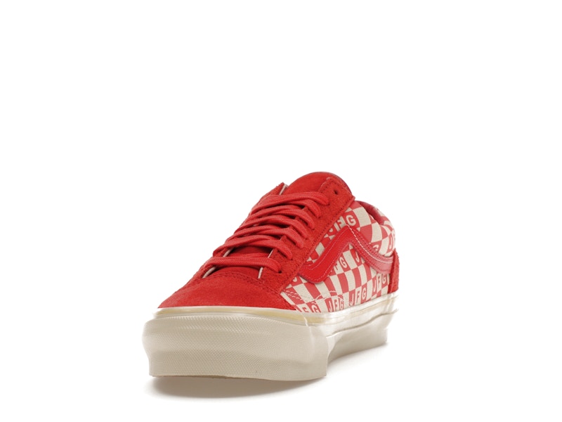Vans Vault OG Style 36 LX Joe Freshgoods The Honeymoon Stage Red - view 12