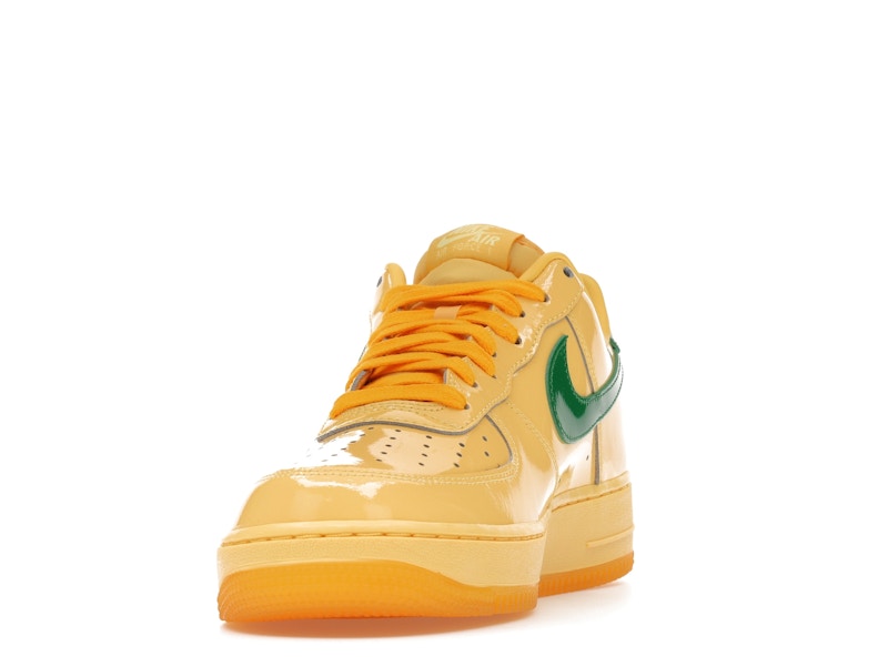 Nike Air Force 1 Low Patent Leather Topaz Gold Pine Green - Ansicht 12