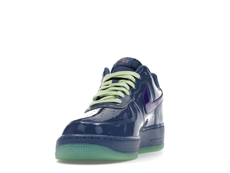 Nike Air Force 1 Low Patent Leather Mystic Navy Grape Ice - Ansicht 12