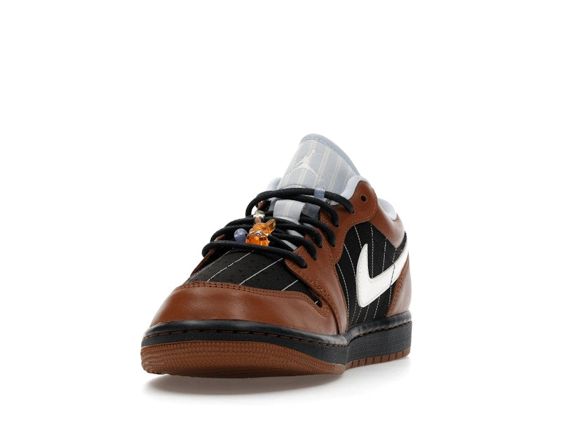 Jordan 1 Low SE Black Sail Light British Tan - vue 12