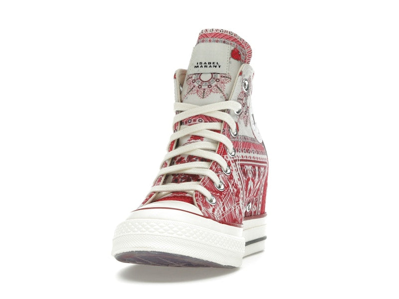 Converse Chuck 70 Internal Wedge Hi Isabel Marant Vanilla Ice Red (Women's) - vue 12