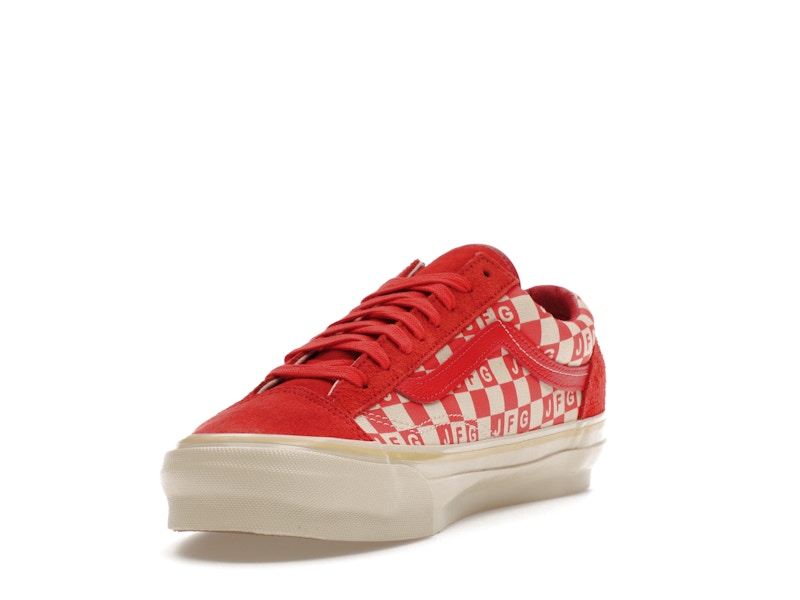 Vans Vault OG Style 36 LX Joe Freshgoods The Honeymoon Stage Red - view 13