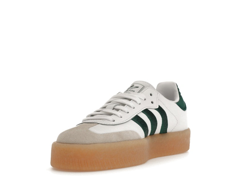 adidas Sambae White Collegiate Green Gum (Women's) - visning 13