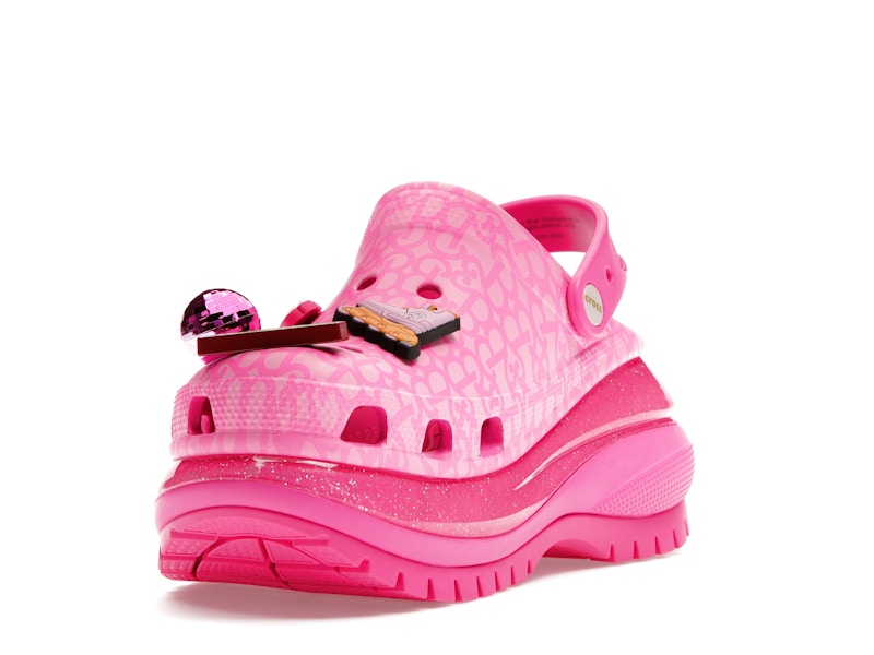 Crocs Classic Mega Crush Clog Barbie The Movie Electric Pink - visning 13
