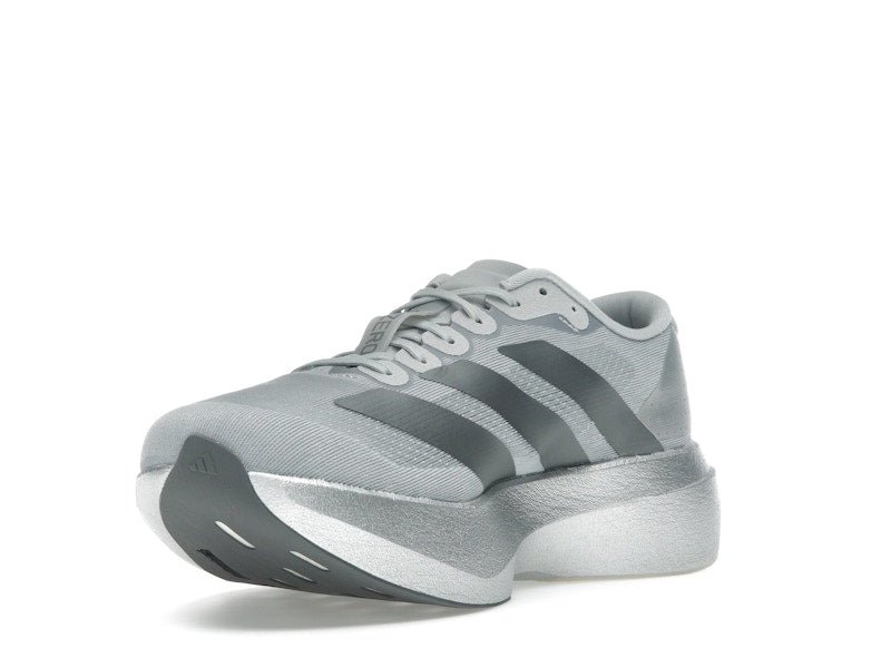 adidas Adizero Evo SL Silver Metallic Lucid Red - vue 14