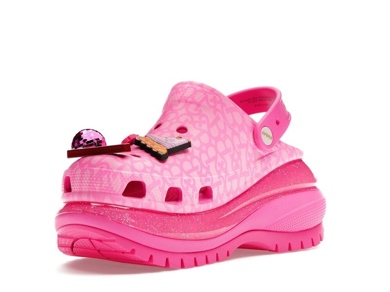 Crocs Classic Mega Crush Clog Barbie The Movie Electric Pink - visning 14