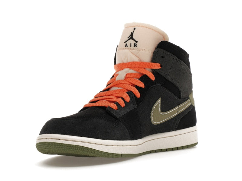 Air Jordan 1 Mid SE Craft Anthracite Light Olive - visning 13