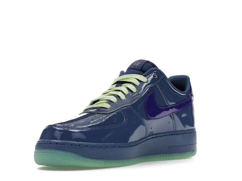 Nike Air Force 1 Low Patent Leather Mystic Navy Grape Ice - Ansicht 14