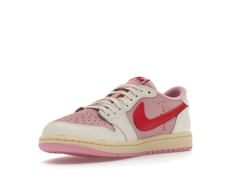 Jordan 1 Retro Low OG SP Travis Scott Sail Tropical Pink - view 14