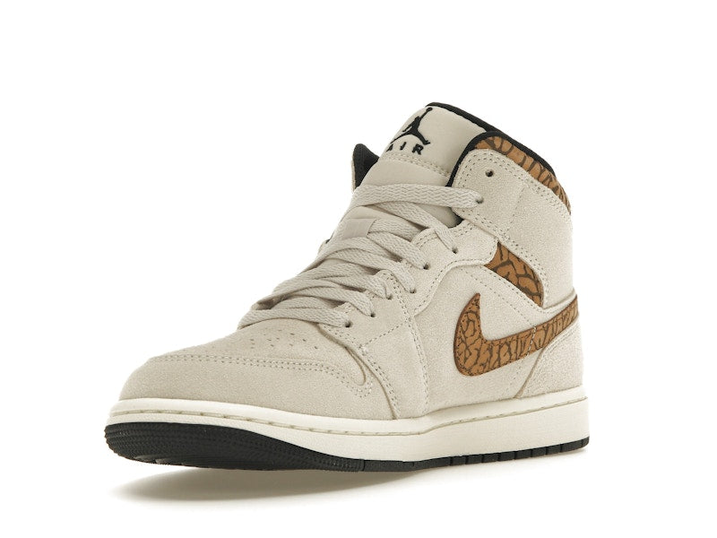 Air Jordan 1 Mid SE Brown Elephant - vue 13