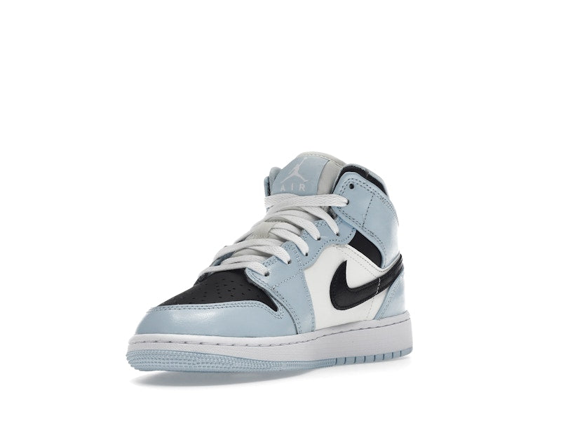 Air Jordan 1 Mid Azul Hielo (GS) - vista 13