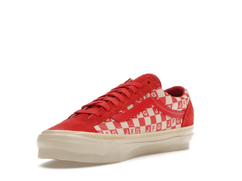 Vans Vault OG Style 36 LX Joe Freshgoods The Honeymoon Stage Red - view 14
