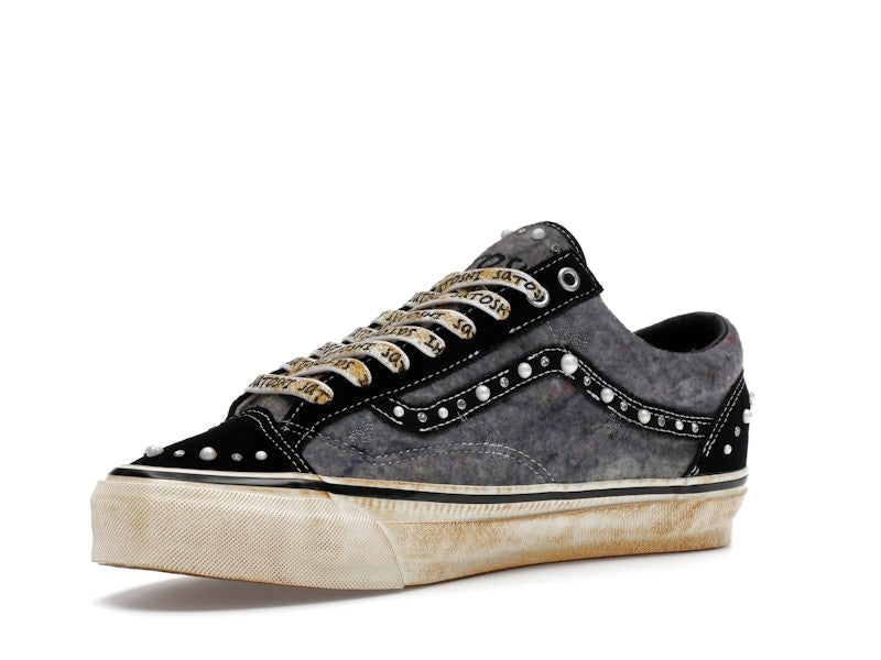 Vans OTW Old Skool Reissue 36 Satoshi Nakamoto Pearlized Speckled Moving Blanket Grey - widok 15