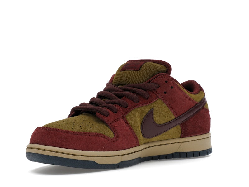 Nike SB Dunk Low Dark Team Red Olive Flak - widok 14