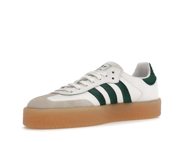 adidas Sambae White Collegiate Green Gum (Women's) - visning 15