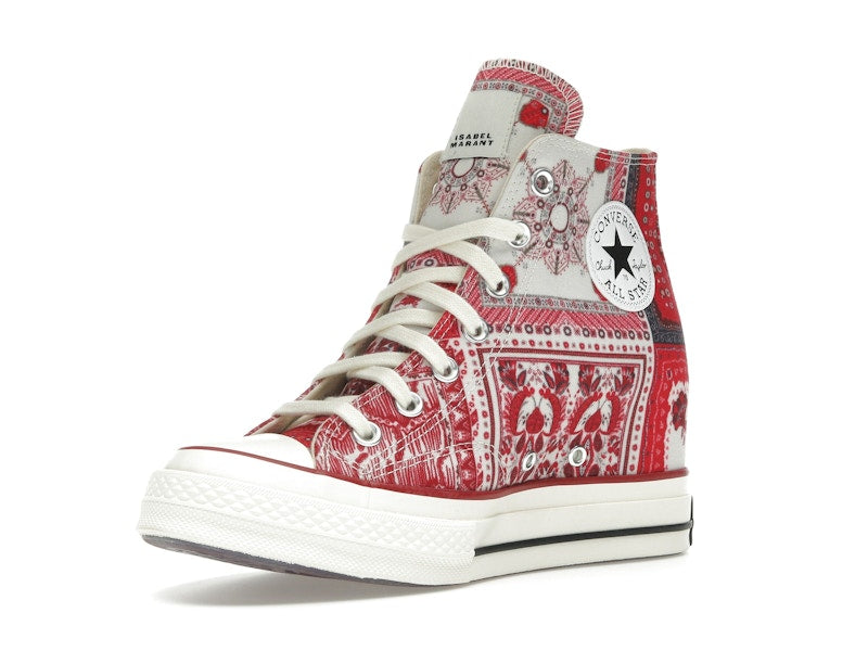 Converse Chuck 70 Internal Wedge Hi Isabel Marant Vanilla Ice Red (Women's) - vue 15